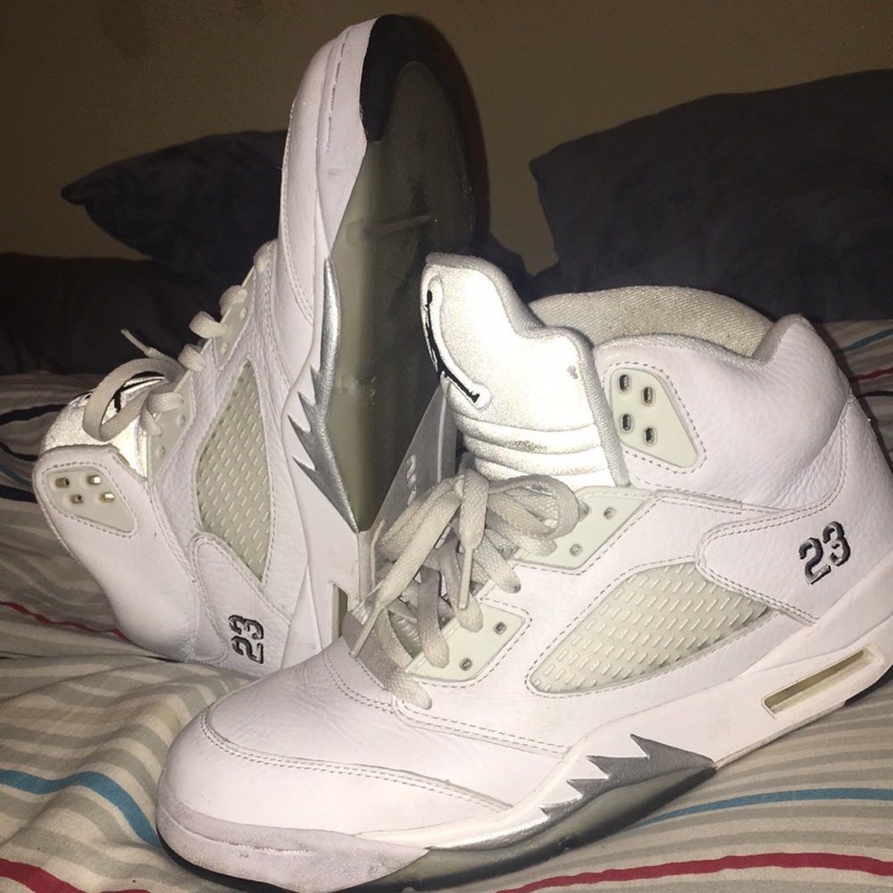 Jordan 5s (metallic)